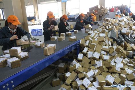 are parcels being delivered to and from china